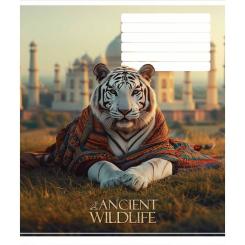 Тетрадь Школярик Ancient wildlife 18 листов клетка Фото 1