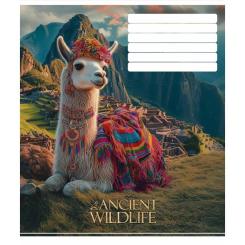 Тетрадь Школярик Ancient wildlife 18 листов клетка Фото 2