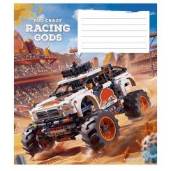 Тетрадь Школярик Modern Art, Technology 18 аркушів лінія Фото 4