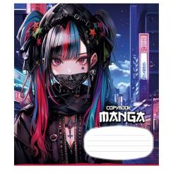 Тетрадь Школярик Manga style 18 листов линия Фото