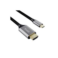 Кабель мультимедийный Trust USB-C to HDMI M 2.0m black Фото 1