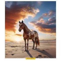 Тетрадь Школярик Four seasons 60 листов клетка Фото 2