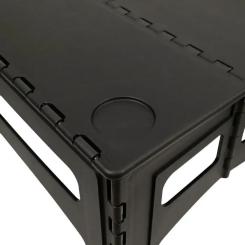 Туристический стол Tribe Camp Table Low пластиковий Black Фото 6