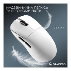 Мышка GamePro Asgard Odin 8K Wireless/USB White Фото 6