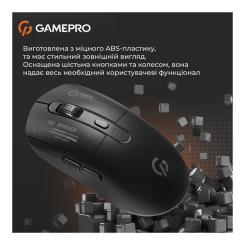 Мышка GamePro Genesis Winner Wireless/Bluetooth/USB Black Фото 10
