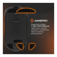 Мышка GamePro Genesis Winner Wireless/Bluetooth/USB Black Фото 8