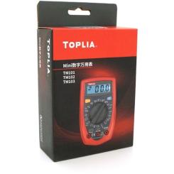 Цифровой мультиметр Voltronic TOPLIA TM101 V, A, R Фото 3