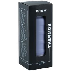 Термос Kite 500 мл сіро-фіолетовий Фото 3