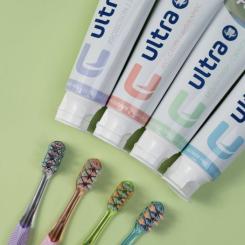 Зубная щетка Fesco Ultra Multi Brush Soft Салатовая Фото 7