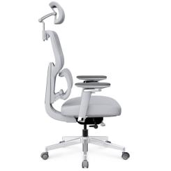 Офисное кресло Mealux D2 Air Fabric Grey Фото 4