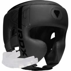 Боксерский шлем RDX F6 Kara Matte Black S Фото