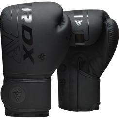 Боксерские перчатки RDX F6 Kara Matte Black 6 унцій Фото 1