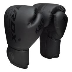 Боксерские перчатки RDX F6 Kara Matte Black 6 унцій Фото 2