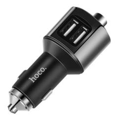 FM модулятор HOCO E19, Black, Box Фото 1