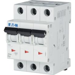 Автоматический выключатель Eaton 3-п. М3 С 6А PL6 6кА Фото 2