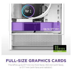 Корпус для ПК NZXT H3 Flow All White Фото 3