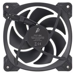 Кулер для корпуса 1stPlayer FS7 Black Фото 5
