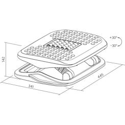 Подставка для ног OfficePro FR716 Back Фото 9