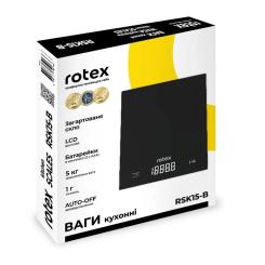 Весы кухонные Rotex RSK15-B Фото 4