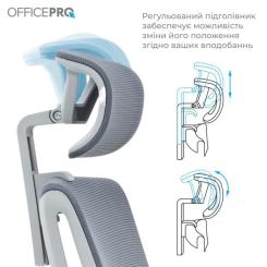 Офисное кресло OfficePro Harmony OC310-G-G-G Фото 4