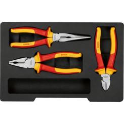 Набор инструментов Bosch Professional шарнирно-губцового, 3 шт, VDE Фото 3