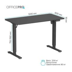 Компьютерный стол OfficePro ODE1260B Black Фото 9