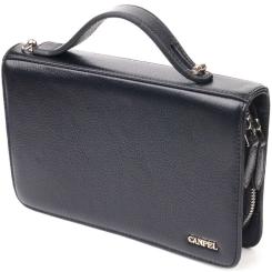 Сумка Canpellini Из натуральной кожи Черная Фото