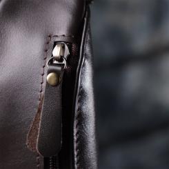 Сумка Shvigel Из натуральной кожи Коричневая Фото 9