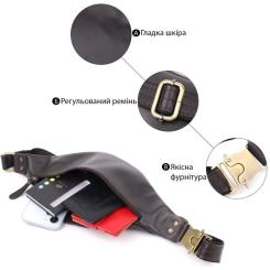 Сумка Shvigel Из натуральной кожи Коричневая Фото 3