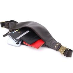 Сумка Shvigel Из натуральной кожи Коричневая Фото 7