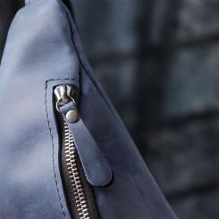 Сумка Shvigel Из натуральной кожи Синяя Фото 11