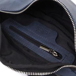 Сумка Shvigel Из натуральной кожи Синяя Фото 7