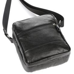 Сумка Shvigel Кожаная Черная Фото 5