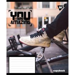 Тетрадь Yes You are amazing А5 48 аркушів клітинка Фото 2