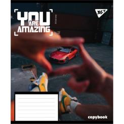 Тетрадь Yes You are amazing А5 48 аркушів клітинка Фото 3