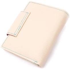 Кошелек ST Leather Из натуральной кожи Белый Фото 1