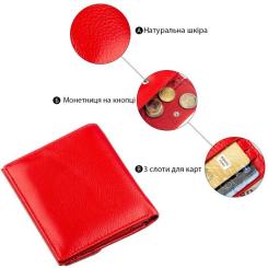Кошелек ST Leather Красный Фото 3