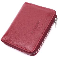Кошелек ST Leather Кожаный Бордовый Фото