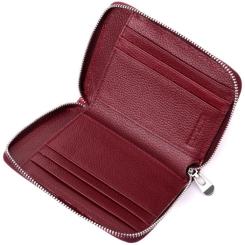 Кошелек ST Leather Кожаный Бордовый Фото 5