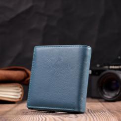 Кошелек ST Leather Из натуральной кожи Бирюзовый Фото 7