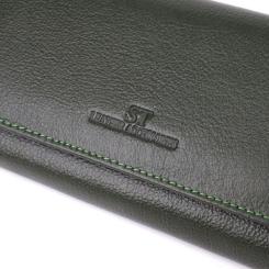 Кошелек ST Leather Из натуральной кожи Зеленый Фото 4