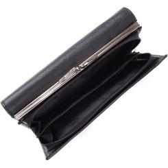 Кошелек ST Leather Из натуральной кожи Черный Фото 7