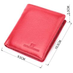 Кошелек ST Leather Из натуральной кожи Красный Фото 2