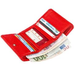 Кошелек ST Leather Красный Фото 5