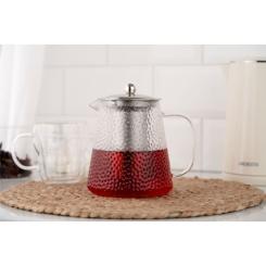 Заварник Ardesto Gemini 950 мл, прозорий Фото 7