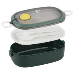 Ланч-бокс Kite 900 мл, зелений Фото 3