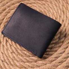 Портмоне Grande Pelle Кожаное Черное Фото 8