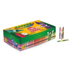 Карандаши цветные Crayola воскові, 120 шт зі стругачкою Фото 4