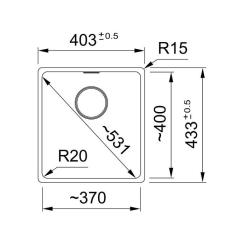 Мойка кухонная Franke 125.0701.773 Фото 2