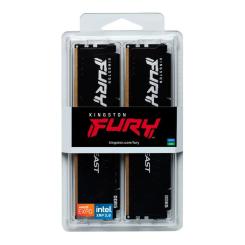 Модуль памяти для компьютера Kingston Fury (ex.HyperX) DDR5 128GB (2x64GB) 5600 MHz Beast Black Фото 4